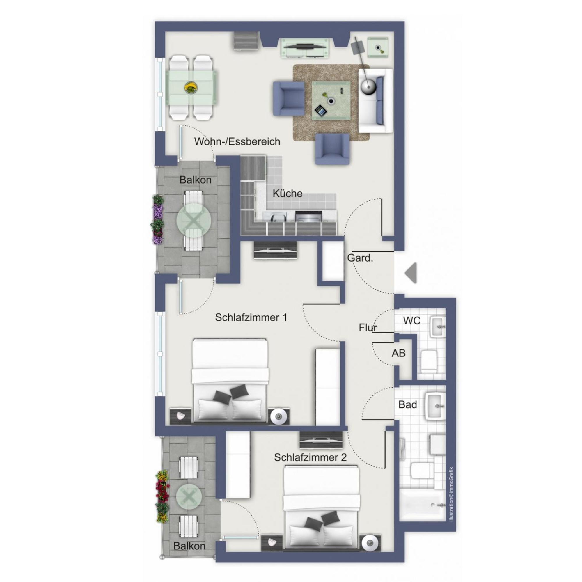 Villa Hanse Wohnung 304 Кюлунгсборн Экстерьер фото